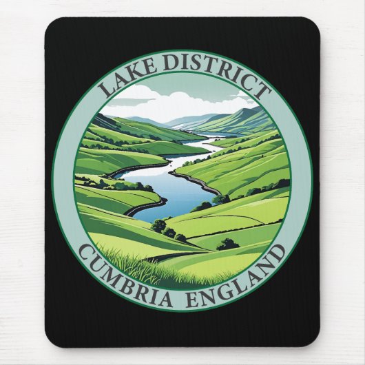 Lake District Cumbria England Mousepad (Vorne)