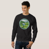 Lake District Cumbria England Sweatshirt (Vorne ganz)