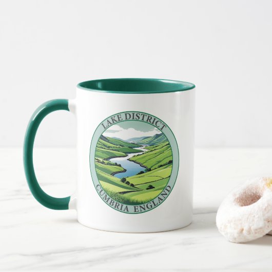 Lake District Cumbria England Tasse (Mit Donut)