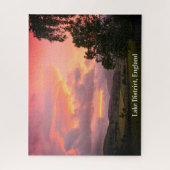 Lake District England Sunset Puzzle (Vertikal)