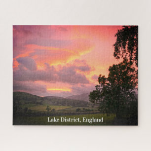 Lake District England Sunset Puzzle