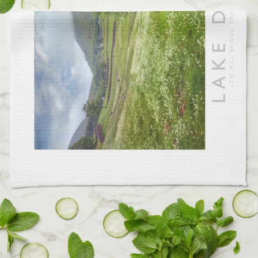 Lake District Geschirrtuch (Gefaltet)