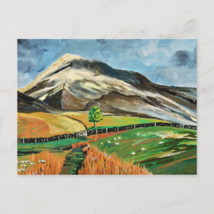 Lake District Hills Postkarte