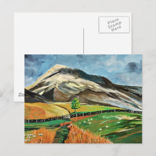 Lake District Hills Postkarte (Vorne/Hinten)