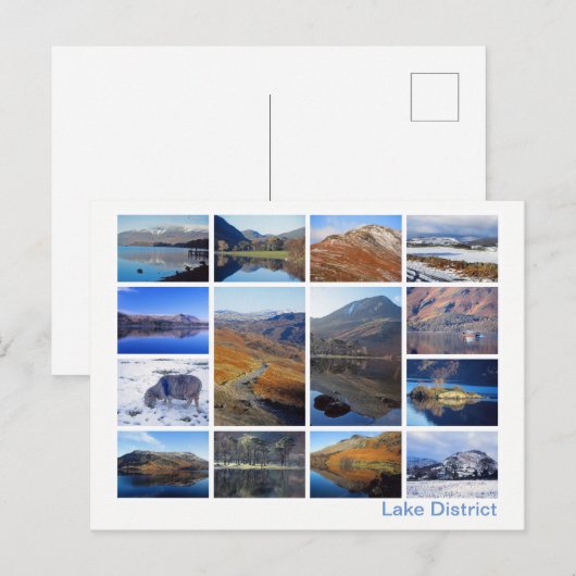 Lake District - Multi-Image 2 Postkarte (Vorne/Hinten)