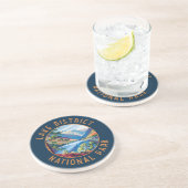 Lake District National Park England geplagt Getränkeuntersetzer (Seite)