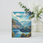 Lake District National Park England Reisen Postkarte (Stehend Vorderseite)