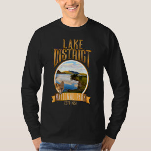 Lake District National Park Englische Landschaft C T-Shirt