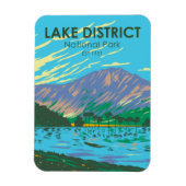 Lake District National Park Lake Buttermere Magnet (Vertikal)