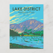 Lake District National Park Lake Buttermere Postkarte (Vorderseite)