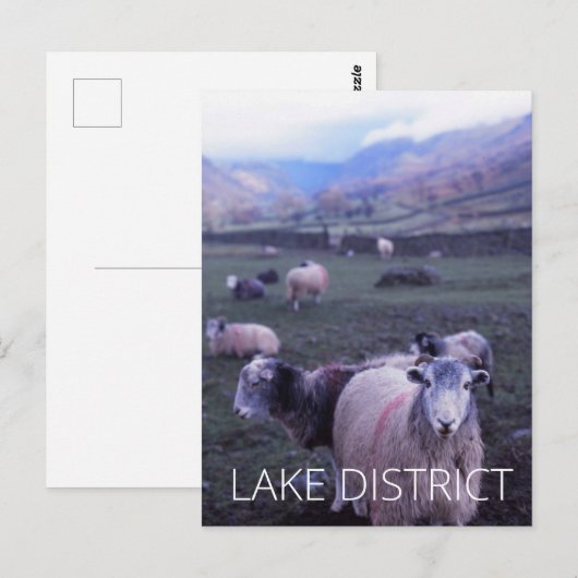 Lake District Postkarte (Vorne/Hinten)