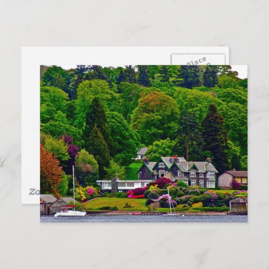 Lake District Postkarte (Vorne/Hinten)