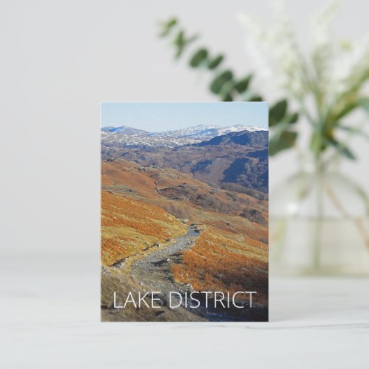 Lake District Postkarte (Stehend Vorderseite)