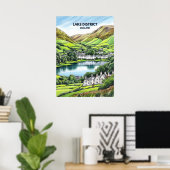 Lake District Sketch Poster (Heimbüro)