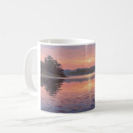 Lake During Dusk Kaffeetasse