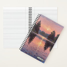 Lake During Dusk Notizblock