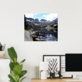 Lake Ediza, Inyo National Forest, CA Poster (Heimbüro)