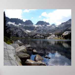 Lake Ediza, Inyo National Forest, CA Poster