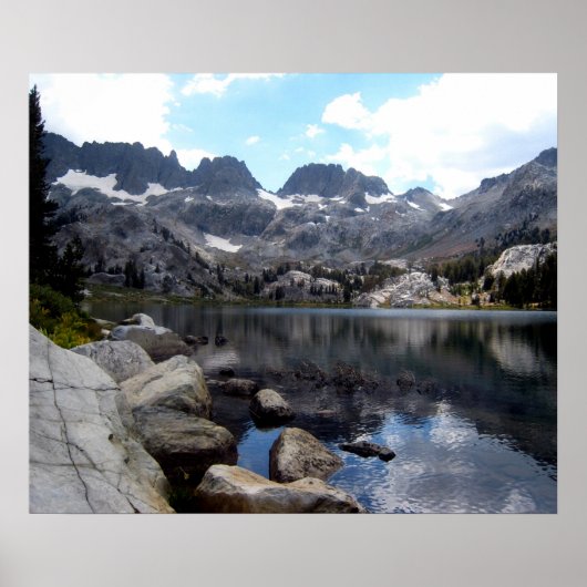 Lake Ediza, Inyo National Forest, CA Poster (Vorne)
