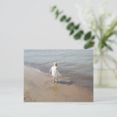 Lake Erie Beach Postkarte (Stehend Vorderseite)