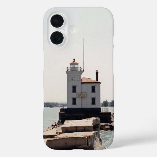Lake Erie Lighthouse Case-Mate iPhone Hülle (Rückseite)