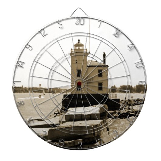 Lake Erie Lighthouse Dartscheibe (vorne)
