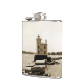 Lake Erie Lighthouse Flachmann (Links)