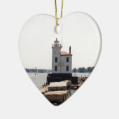 Lake Erie Lighthouse Keramik Ornament (Links)