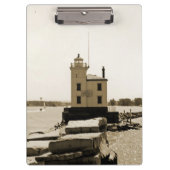 Lake Erie Lighthouse Klemmbrett (Vorderseite)