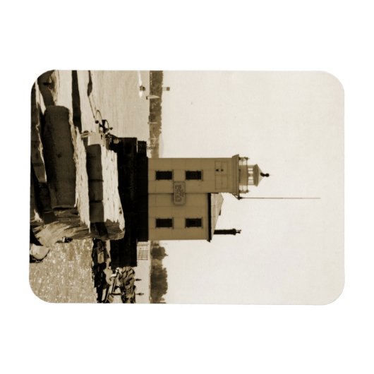 Lake Erie Lighthouse Magnet (Horizontal)