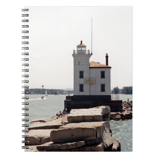 Lake Erie Lighthouse Notizblock (Vorderseite)
