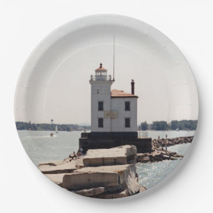Lake Erie Lighthouse Pappteller