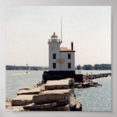 Lake Erie Lighthouse Poster (Vorne)