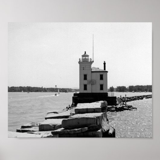 Lake Erie Lighthouse Poster (Vorne)
