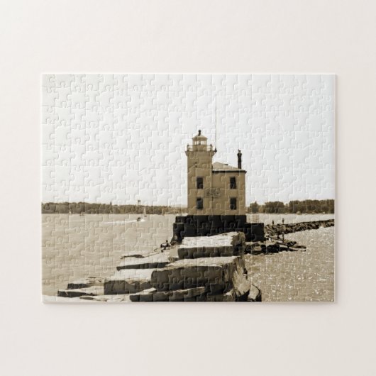 Lake Erie Lighthouse Puzzle (Horizontal)