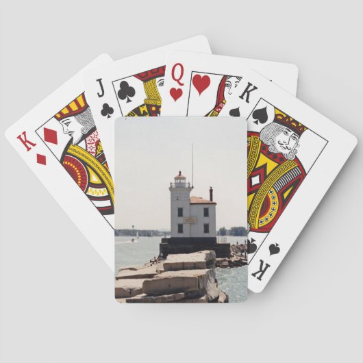 Lake Erie Lighthouse Spielkarten (Rückseite)