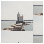 Lake Erie Lighthouse Stoff (Nahaufnahme)