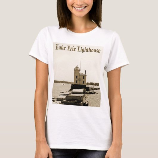 Lake Erie Lighthouse T-Shirt (Vorderseite)