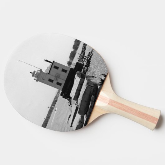 Lake Erie Lighthouse Tischtennis Schläger (Seitenansicht)