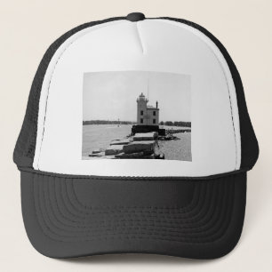 Lake Erie Lighthouse Truckerkappe