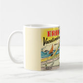 Lake Erie Map Tasse (Links)