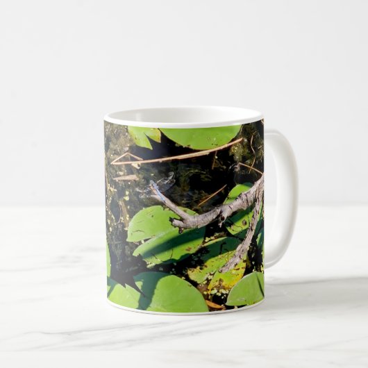 Lake Erie Metropark Dragonfly Kaffeetasse (VorderseiteRechts)