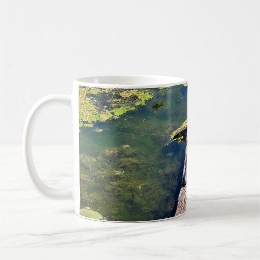 Lake Erie Metropark Turtle Log Kaffeetasse (Links)