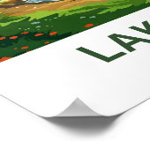 Lake Erie North America Travel Print Poster (Ecke)