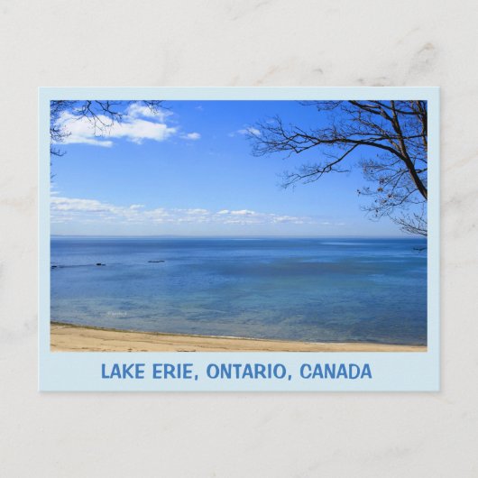 Lake Erie, Ontario, Kanada, jjhelene Postcard Postkarte (Vorderseite)