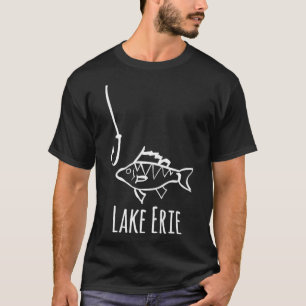 Lake Erie Pennsylvania Angeln Fischhaken Barsch Tr T-Shirt