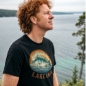 Lake Erie Perch Fishing Sunrise to Sunset T-Shirt