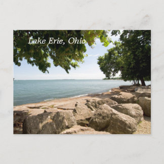 Lake Erie Shore Postcard Postkarte