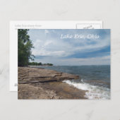 Lake Erie Shore Postcard Postkarte (Vorne/Hinten)