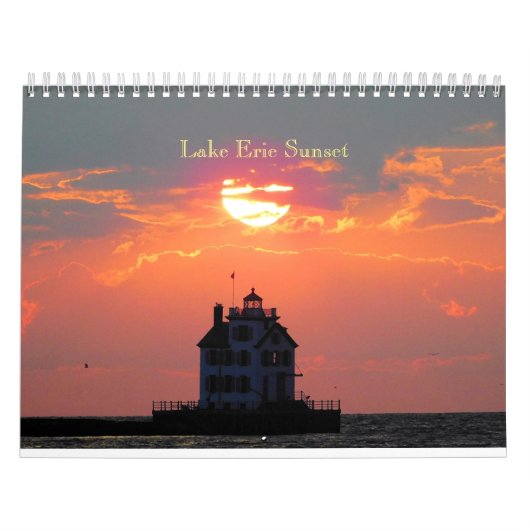 Lake Erie Sunsets Kalender (Titelbild)